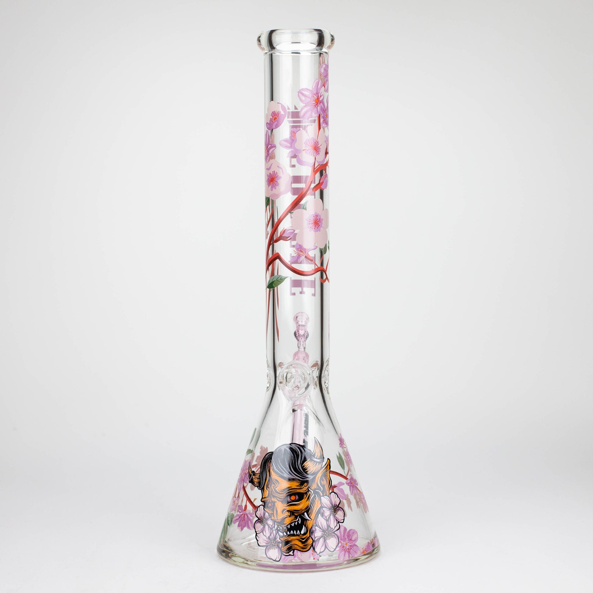 Castle Glassworks | 16" Cherry Blossom Beaker_5