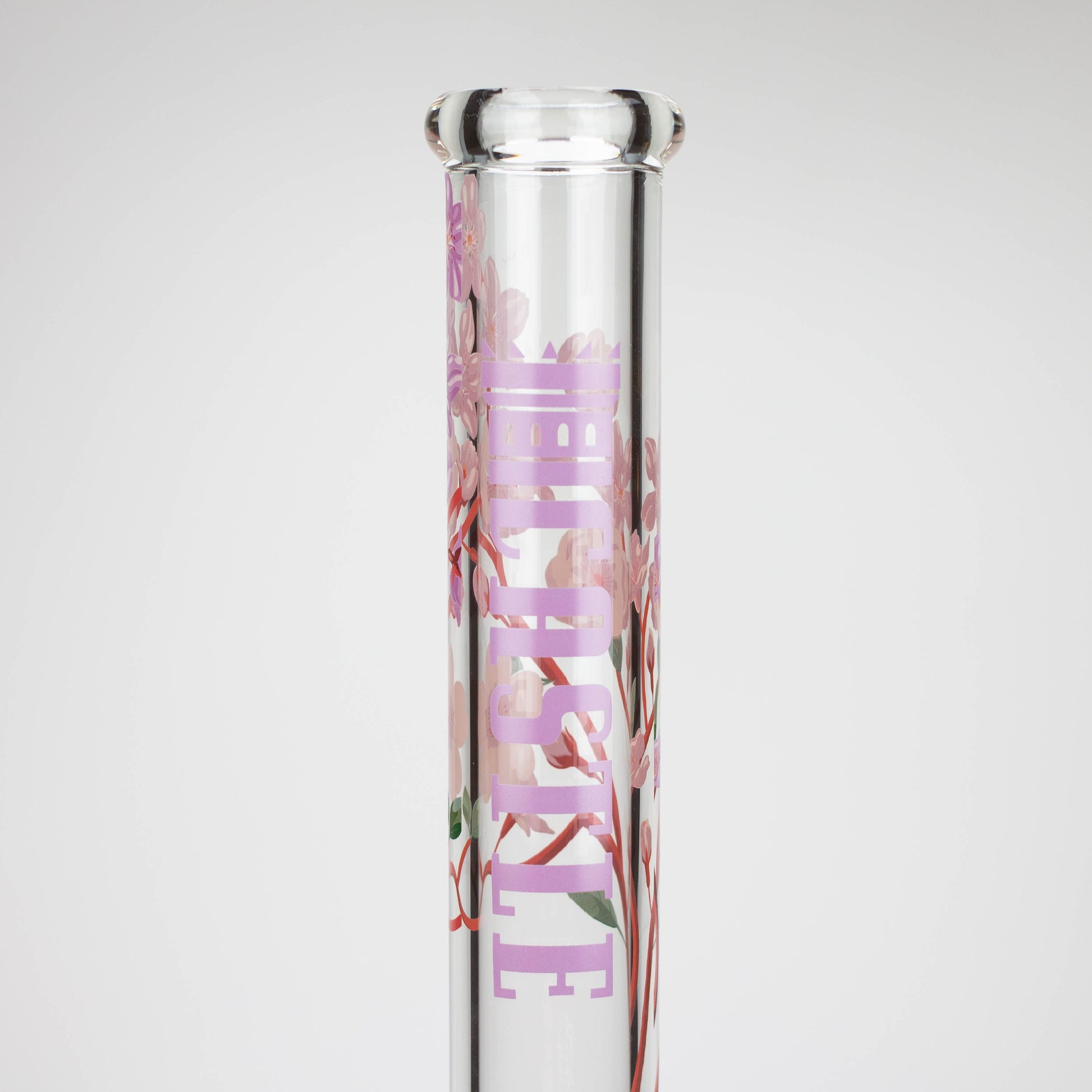 Castle Glassworks | 16" Cherry Blossom Beaker_7