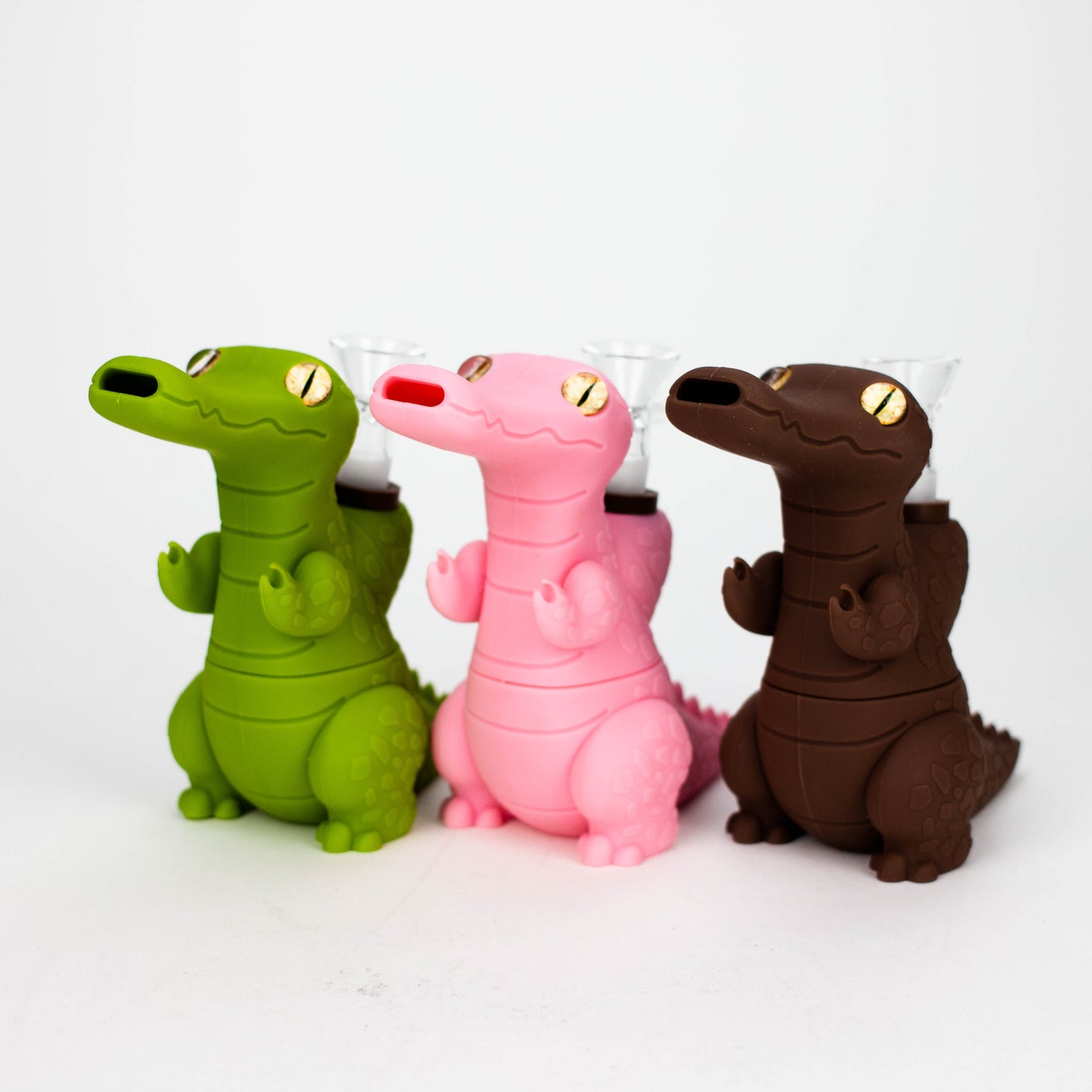 6" Crocodile water pipe-Assorted [H252]_0