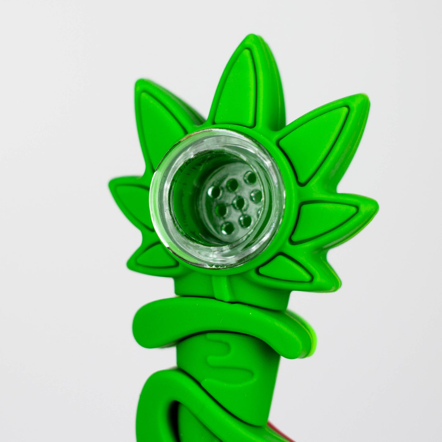 3" 710  marijuana leaf hand pipe-Assorted [H303]_5