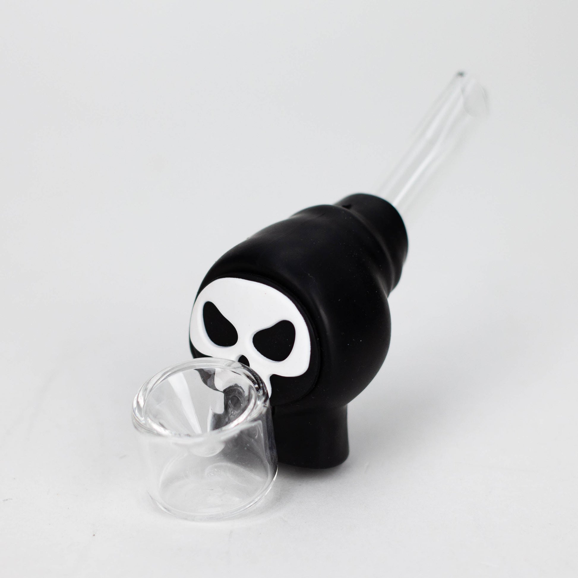 4" Skull Cap hand pipe-Assorted [H283]_1