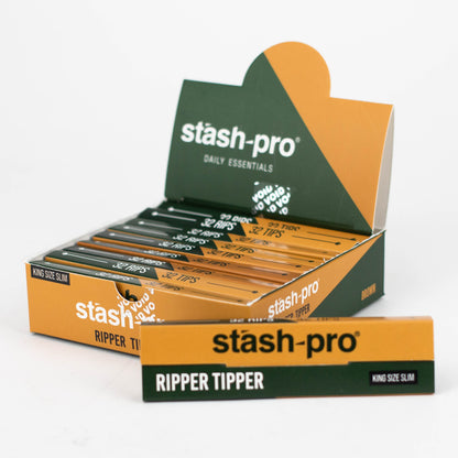 Stash-Pro | Ripper Tipper Unbleached  King size slim Box of 10_0