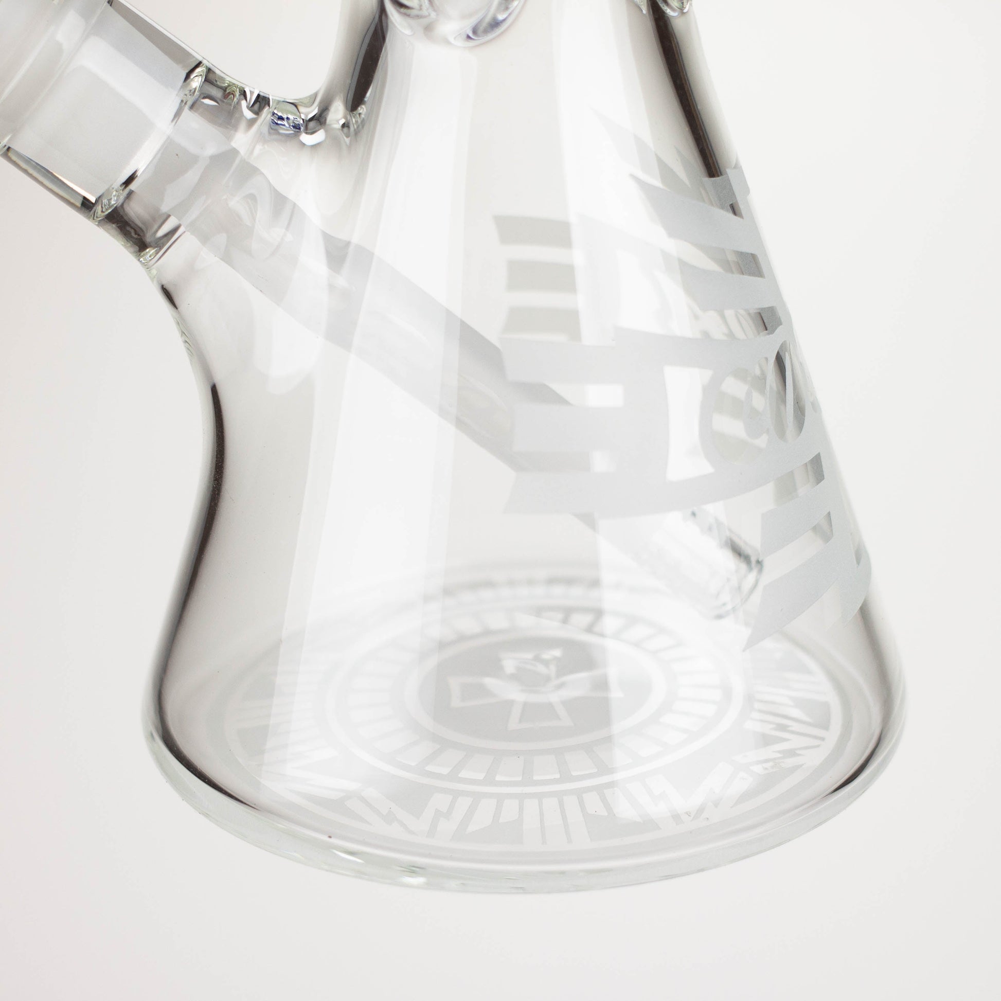 COBRA | 14" sandblasted geometric graphic 7 mm glass bong [YY03]_3