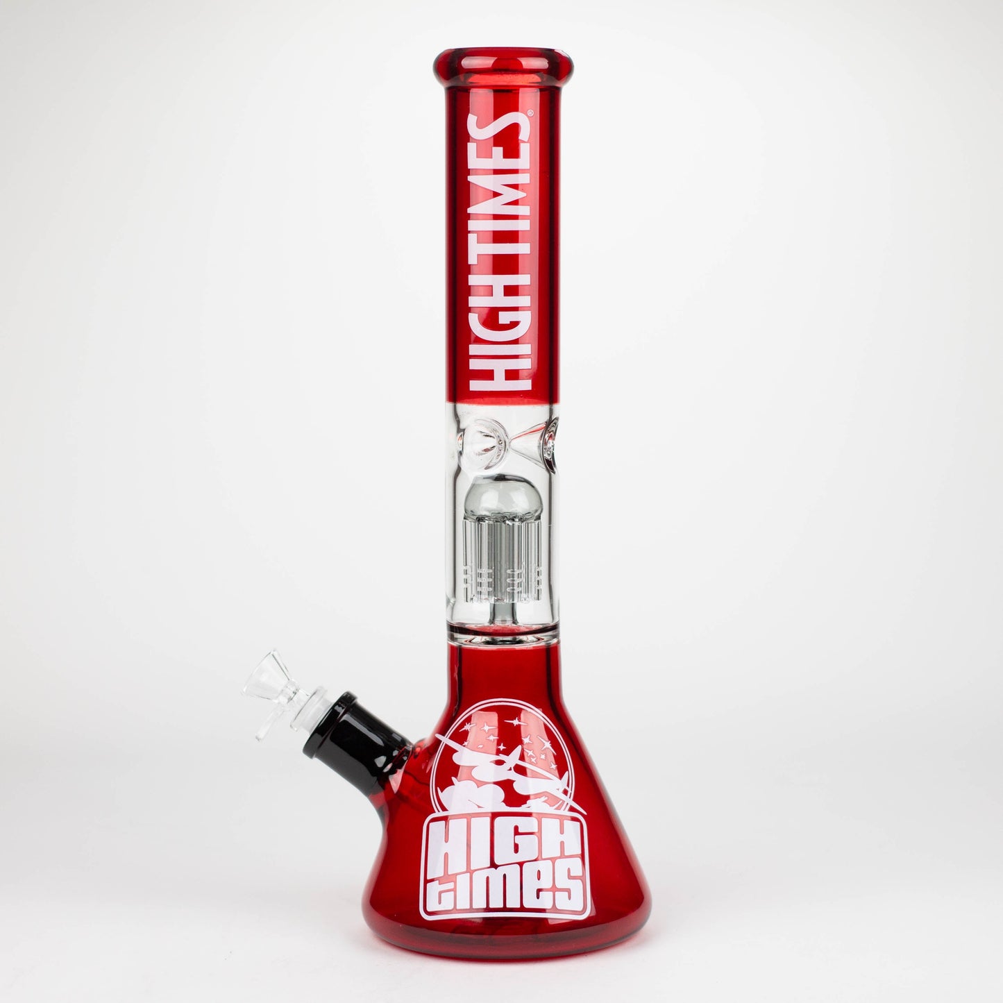 Infyniti | High Times 16" 7 mm classic beaker water bong with tree arm percolator [HIT1090GP]_5