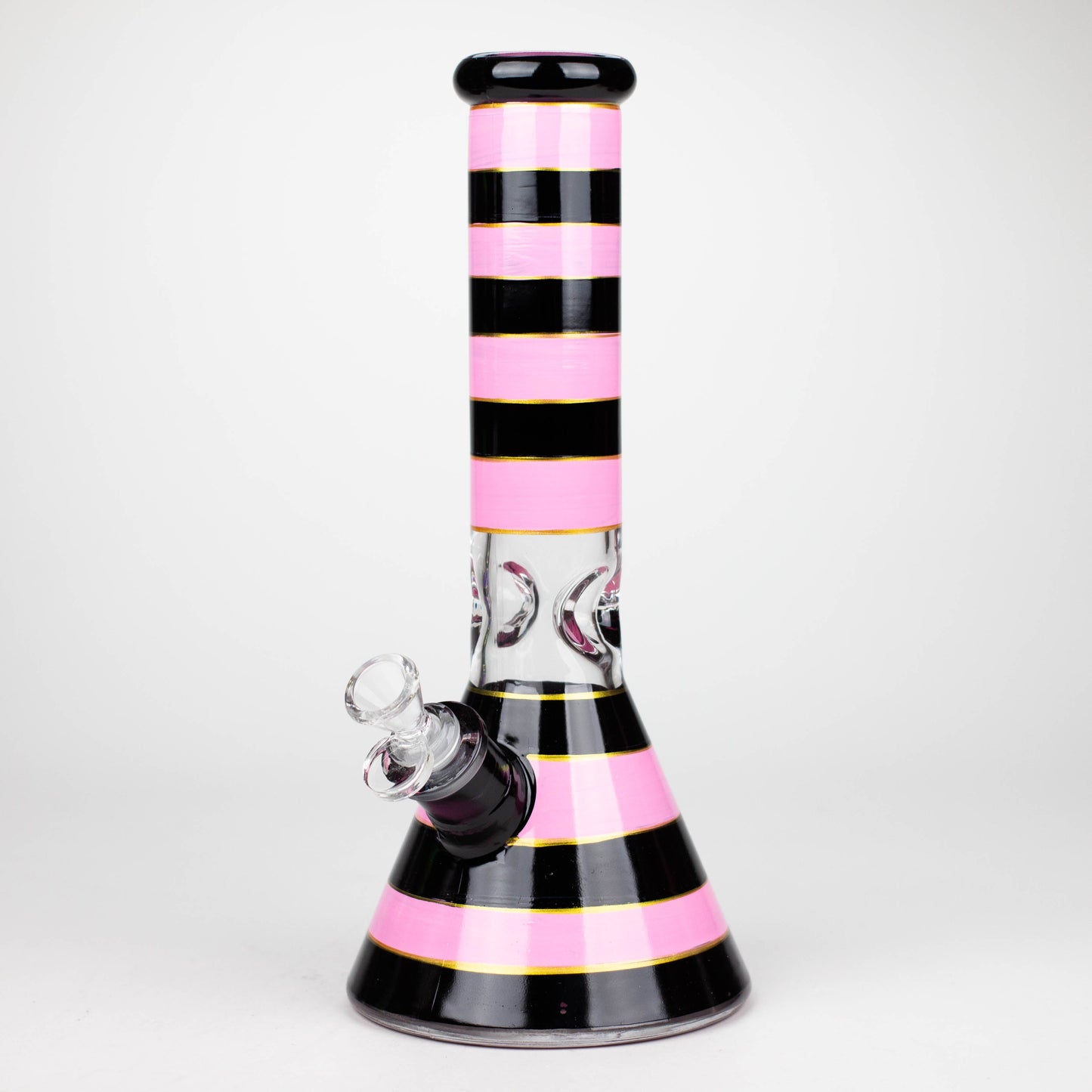 12.5" Soft glass 7mm beaker water bong [M12006A]_6