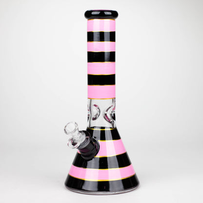 12.5" Soft glass 7mm beaker water bong [M12006A]_6