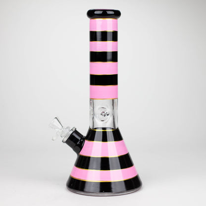 12.5" Soft glass 7mm beaker water bong [M12006A]_7