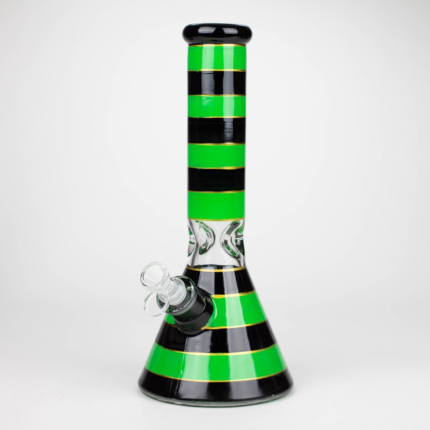 12.5" Soft glass 7mm beaker water bong [M12006A]_2