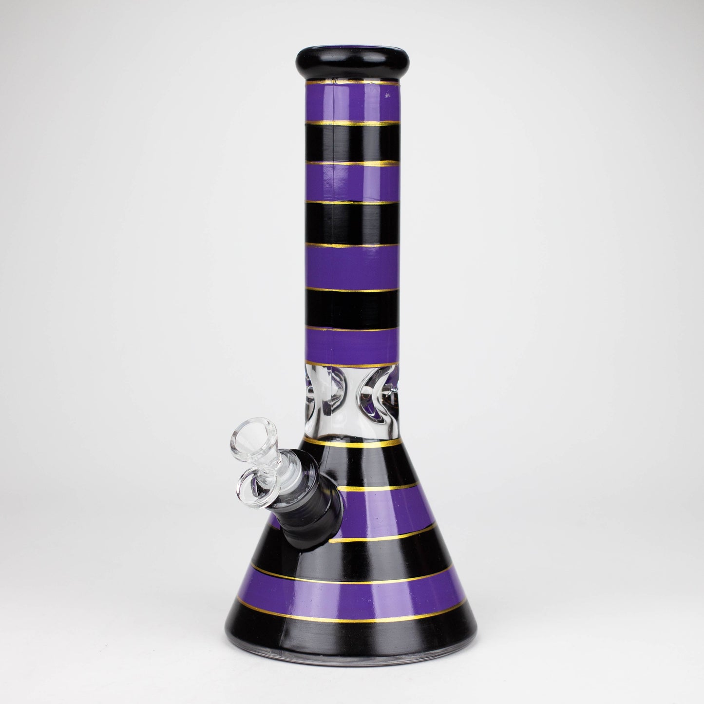 12.5" Soft glass 7mm beaker water bong [M12006A]_3