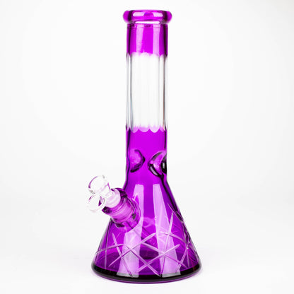 12.5" Soft glass 7mm beaker water bong [M12007A]_7