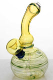 6 inches changing color glass water bong_4