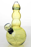 6 inches changing color glass water bong_6