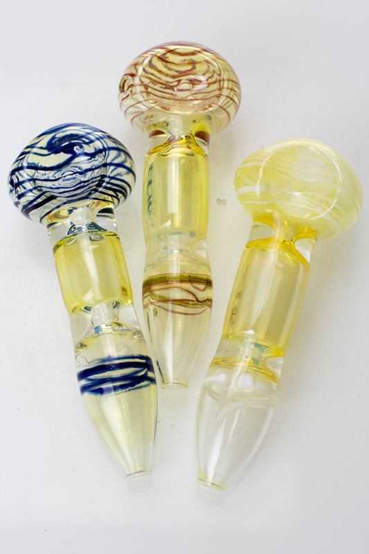 Changing colors glass hand pipe_0