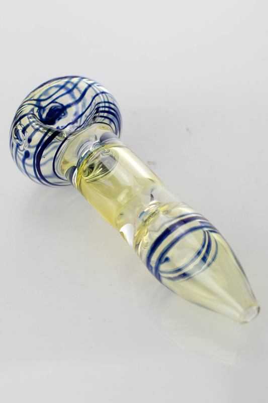 Changing colors glass hand pipe_3