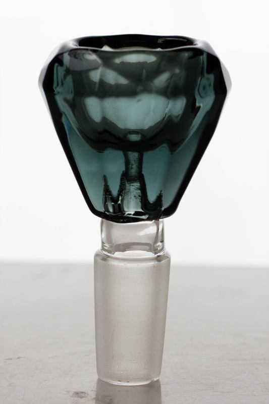 Diamond cutting shape glass bowl_3