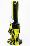 11" Genie skull multi colored detachable silicone water bong_4