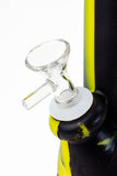 11" Genie skull multi colored detachable silicone water bong_2