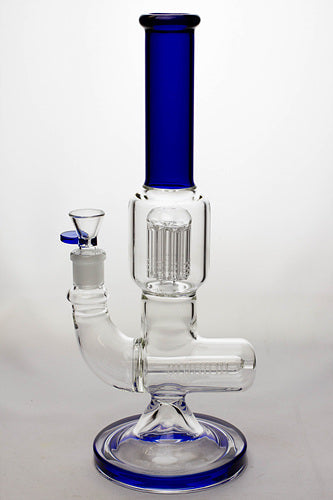 14 inches 8 arms percolator and inline diffused water bong_3