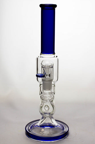 14 inches 8 arms percolator and inline diffused water bong_5