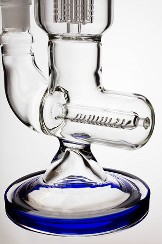 14 inches 8 arms percolator and inline diffused water bong_9