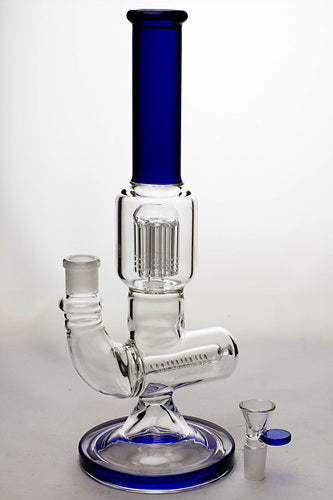 14 inches 8 arms percolator and inline diffused water bong_10