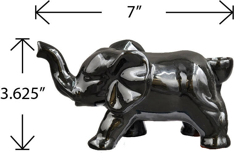 Elephant Novelty Pipe - Black Color_1