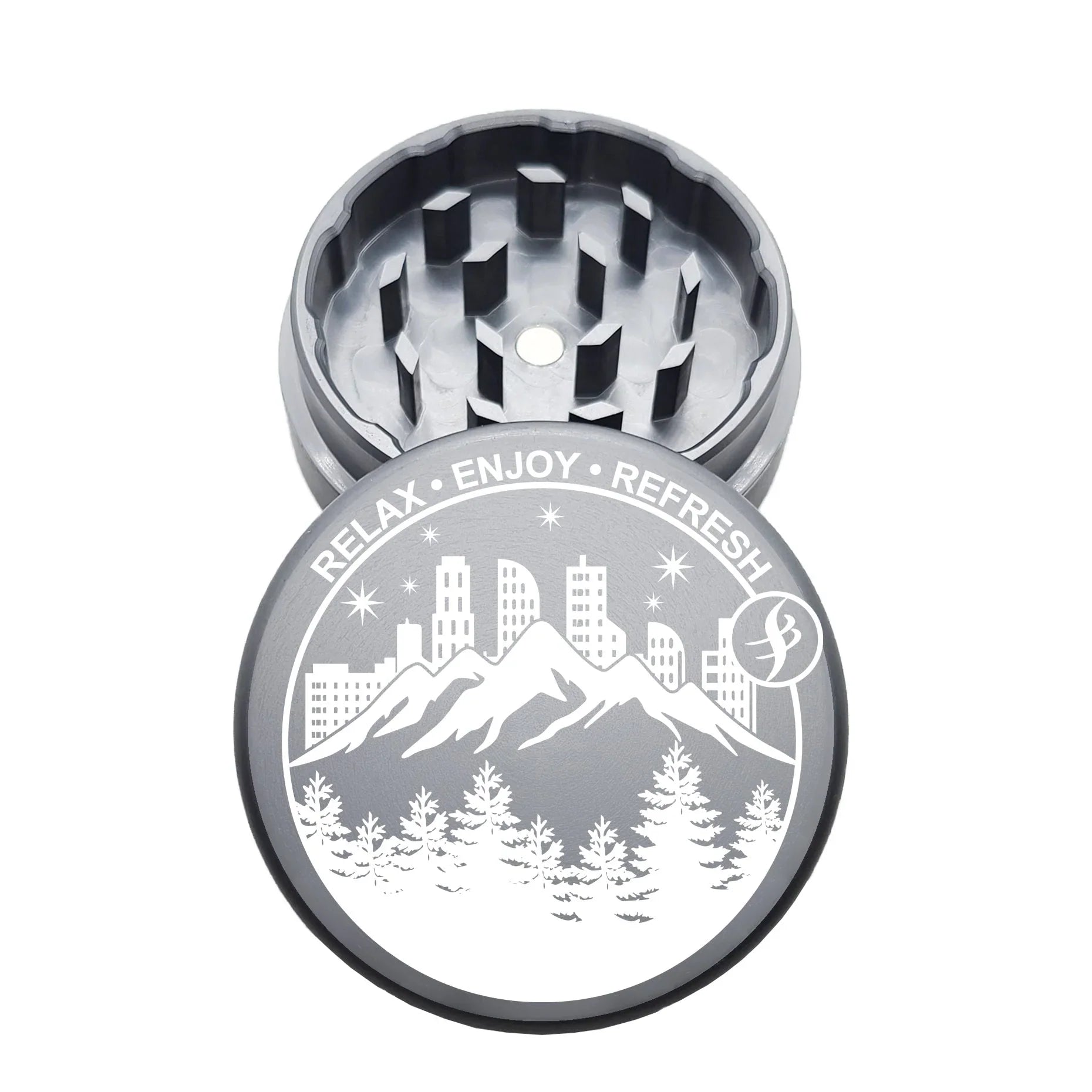4SCORE®️ x Tahoe Grinder Co. USA made 2 PCS Herb Grinder -  Limited Edition_3