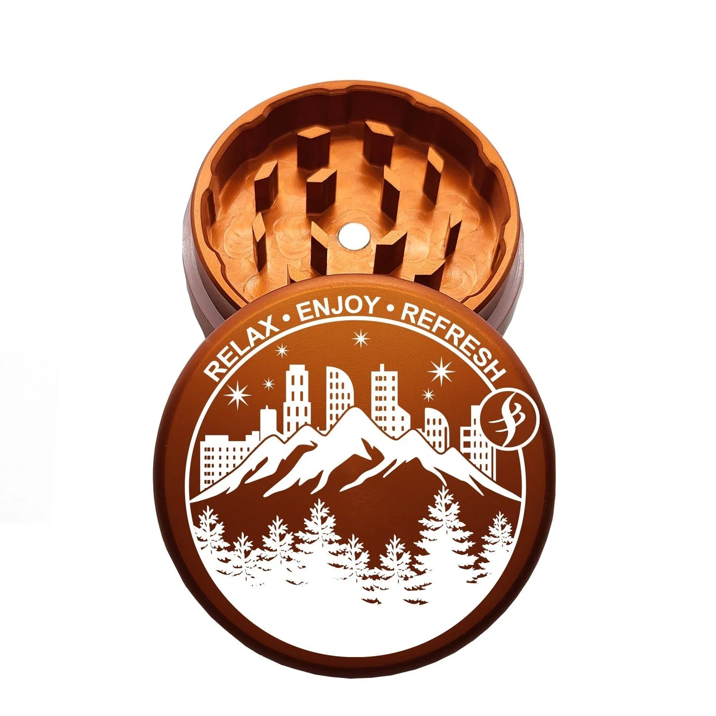 4SCORE®️ x Tahoe Grinder Co. USA made 2 PCS Herb Grinder -  Limited Edition_13