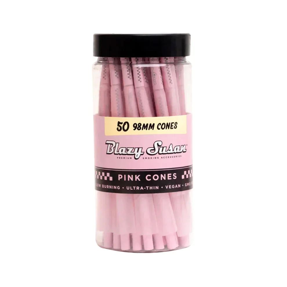 Blazy Susan | Pink 98mm Cones Pack of 50_0