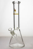 14" infyniti 9 mm beaker glass water bong_0