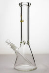 14" infyniti 9 mm beaker glass water bong_2
