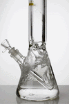 14" infyniti 9 mm beaker glass water bong_1
