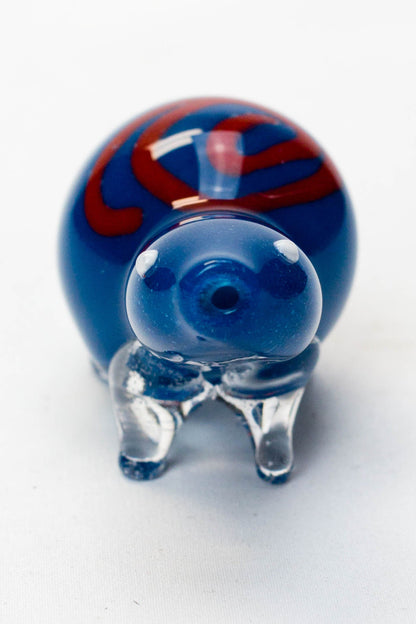 3" Turtle shape glass hand pipe_2