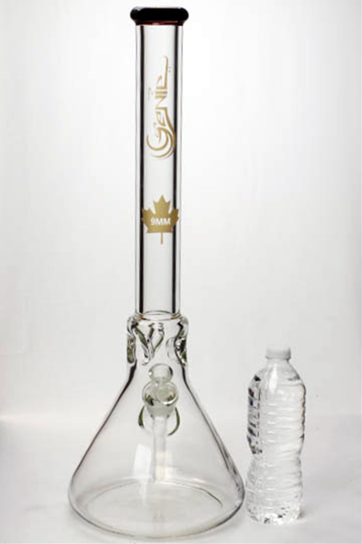 23" Genie 9 mm Giant beaker glass water bong_10