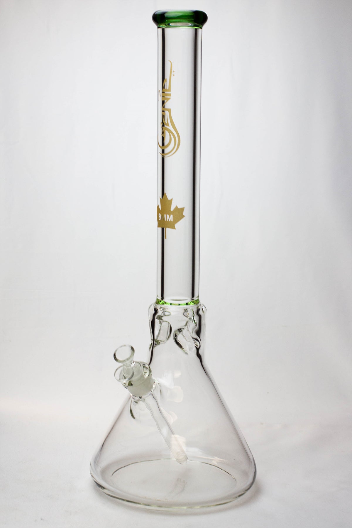 23" Genie 9 mm Giant beaker glass water bong_14