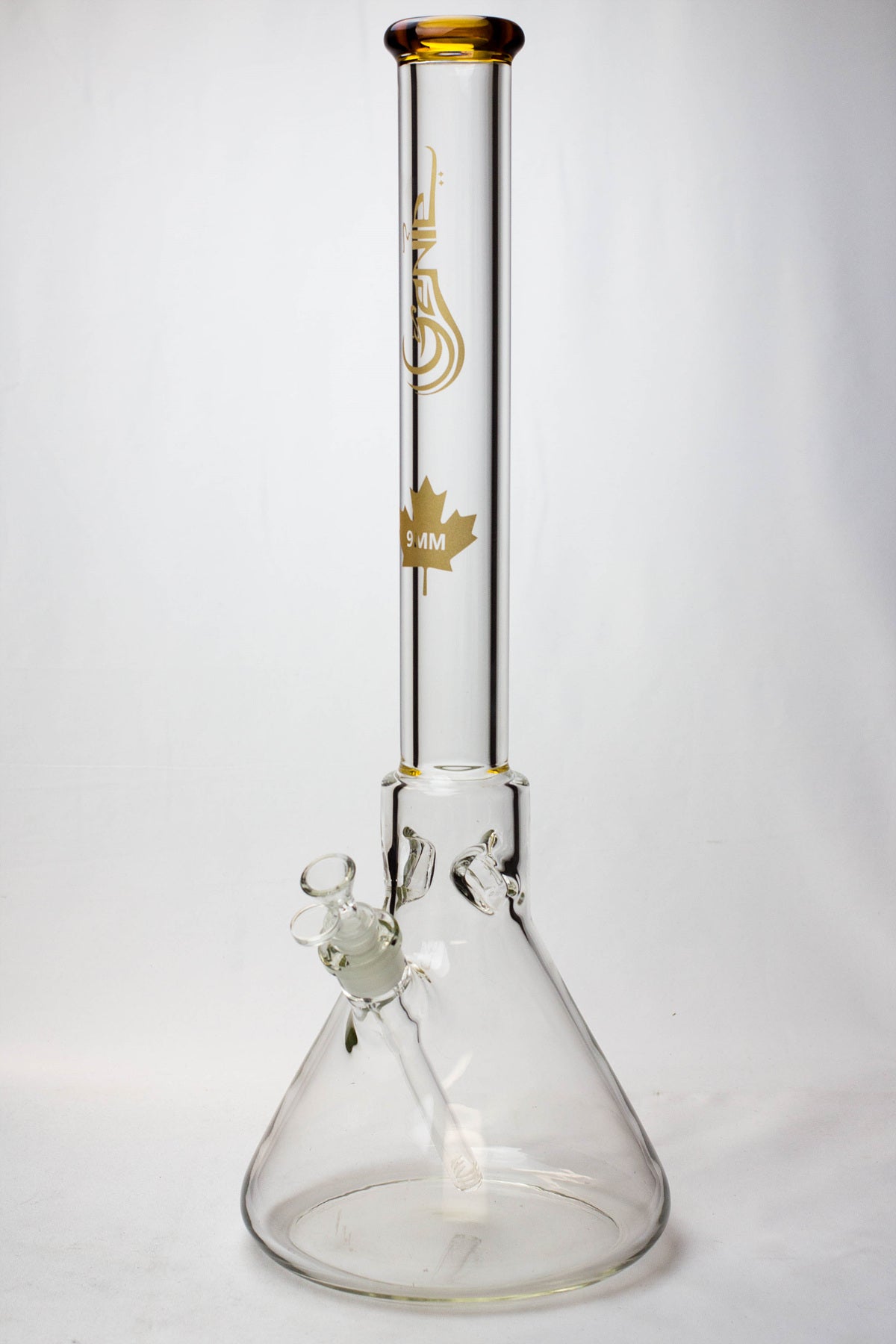 23" Genie 9 mm Giant beaker glass water bong_17