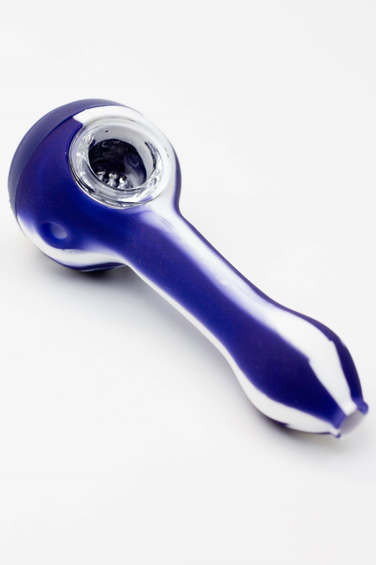 EYE Silicone hand pipe with glass bowl_2