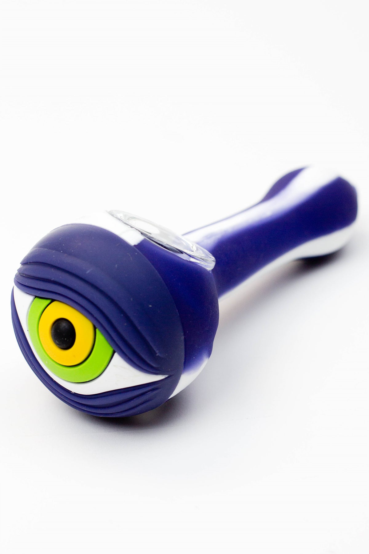 EYE Silicone hand pipe with glass bowl_5