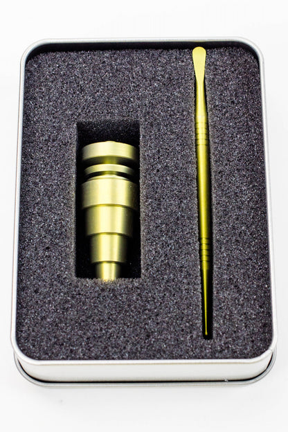 Titanium 6-in-1 Domeless Nail and Dabber set_8