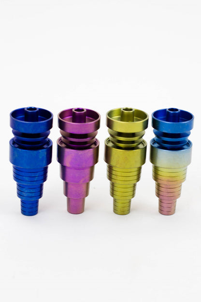 Color Titanium 6-in-1  Domeless Nail_0