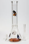 12" Cartoon beaker glass water bong_2