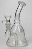 6" 2-in-1 fixed 3 hole diffuser bell bubbler_3