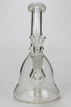 6" 2-in-1 fixed 3 hole diffuser bell bubbler_5