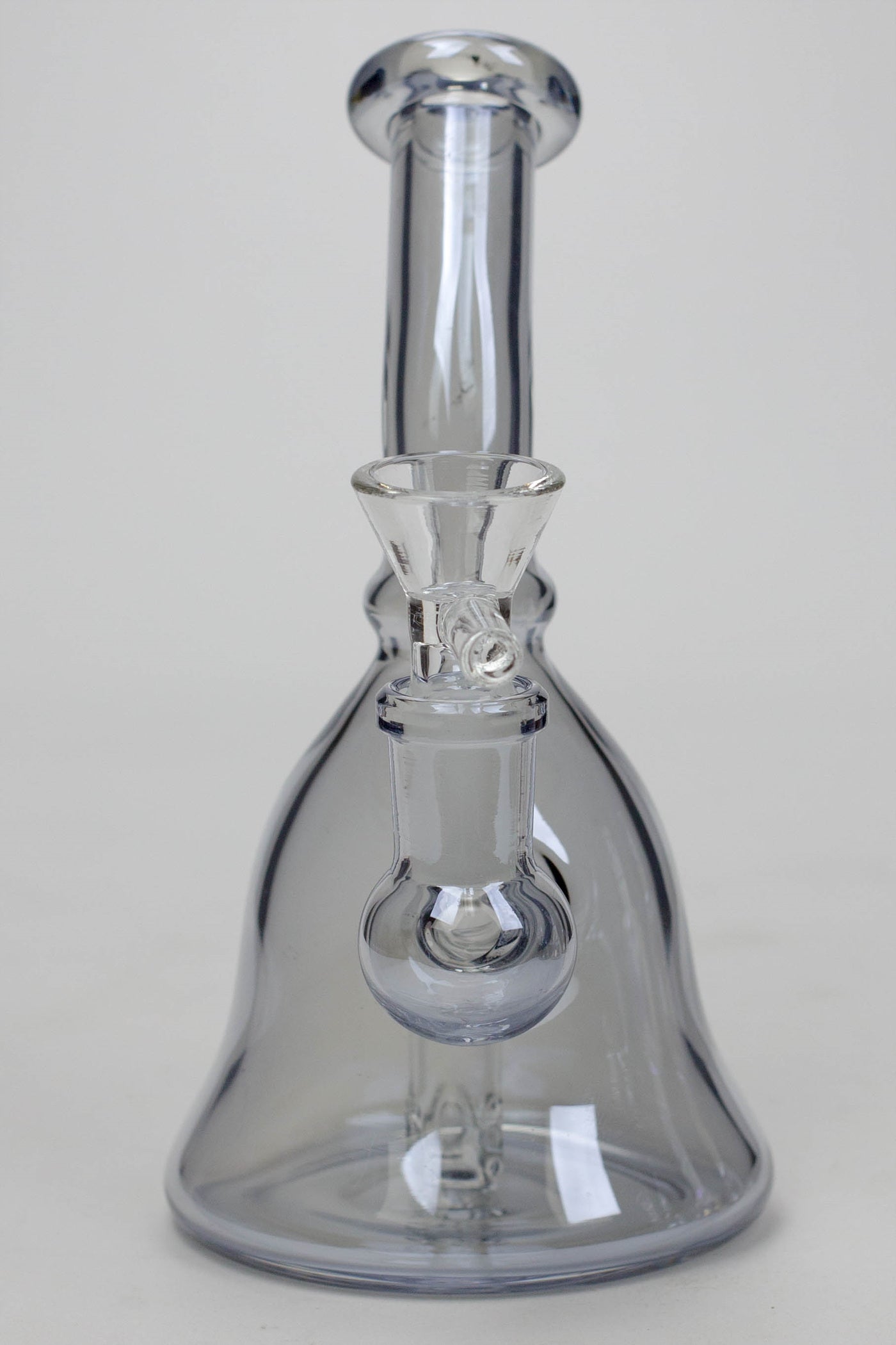 6" 2-in-1 fixed 3 hole diffuser bell Metallic tinted bubbler_13