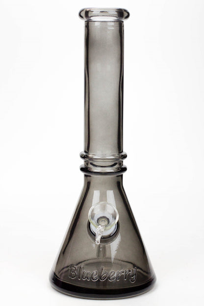 10" colored soft glass water bong_12