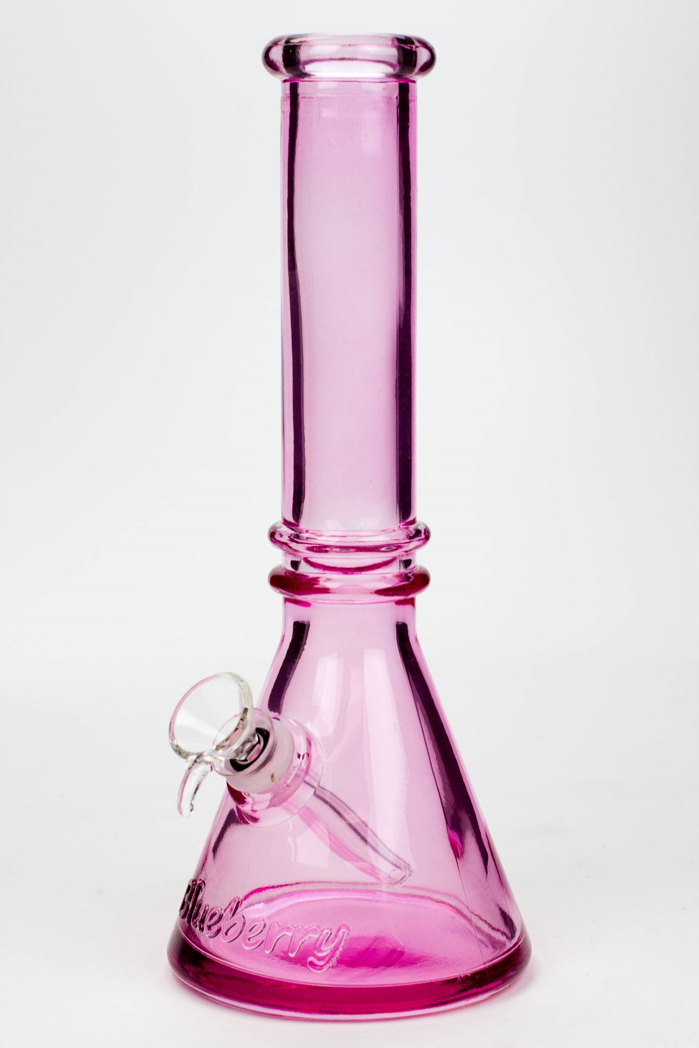 10" colored soft glass water bong_7