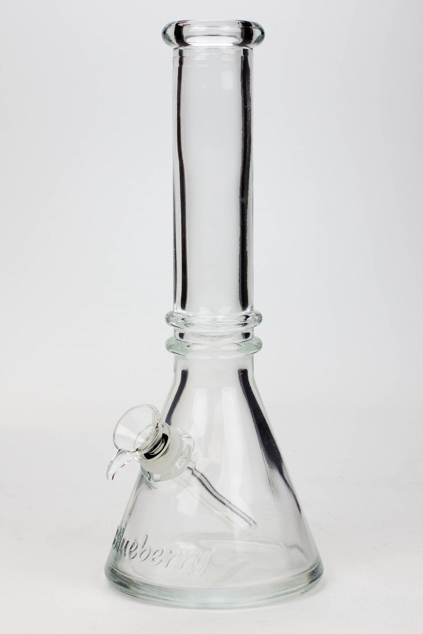 10" colored soft glass water bong_9