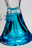 9" GENIE Shower head glass beaker bong with liquid cooling freezer_2