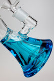 9" GENIE Shower head glass beaker bong with liquid cooling freezer_10