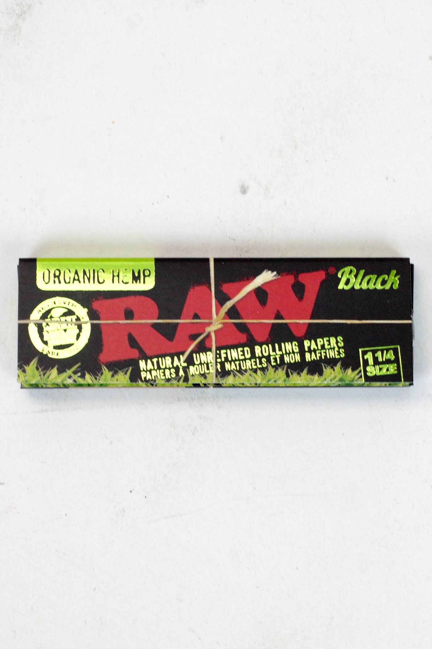 RAW Black Organic Hemp Rolling Paper_2